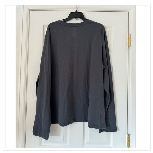 Mens Crewneck Long Sleeve T-Shirt Badlands South Dakota Original Use - Picture 3 of 4